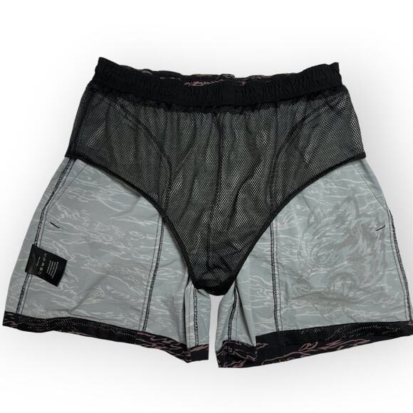 Darc Sport Wolves Wave Camo Cycle Shorts Liner SIZE M Black Mauve Camo Limited - Picture 7 of 9